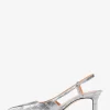Alora Metallic Crocodile Embossed Leather Slingback Pump Alora Metallic Crocodile Embossed Leather Slingback Pump