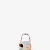 Alora Metallic Crocodile Embossed Leather Slingback Pump Alora Metallic Crocodile Embossed Leather Slingback Pump