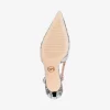 Alora Metallic Crocodile Embossed Leather Slingback Pump Alora Metallic Crocodile Embossed Leather Slingback Pump