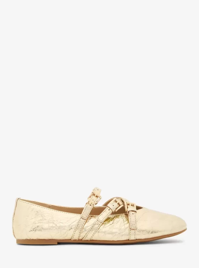 Baleriny Indy Flex Crackled Metallic Leather Baleriny Indy Flex Crackled Metallic Leather