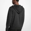 Bluza z kapturem z mieszanki bawełny z ćwiekami Bluza z kapturem z mieszanki bawełny z ćwiekami