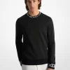 Bluza z mieszanki bawełny z logo Bluza z mieszanki bawełny z logo