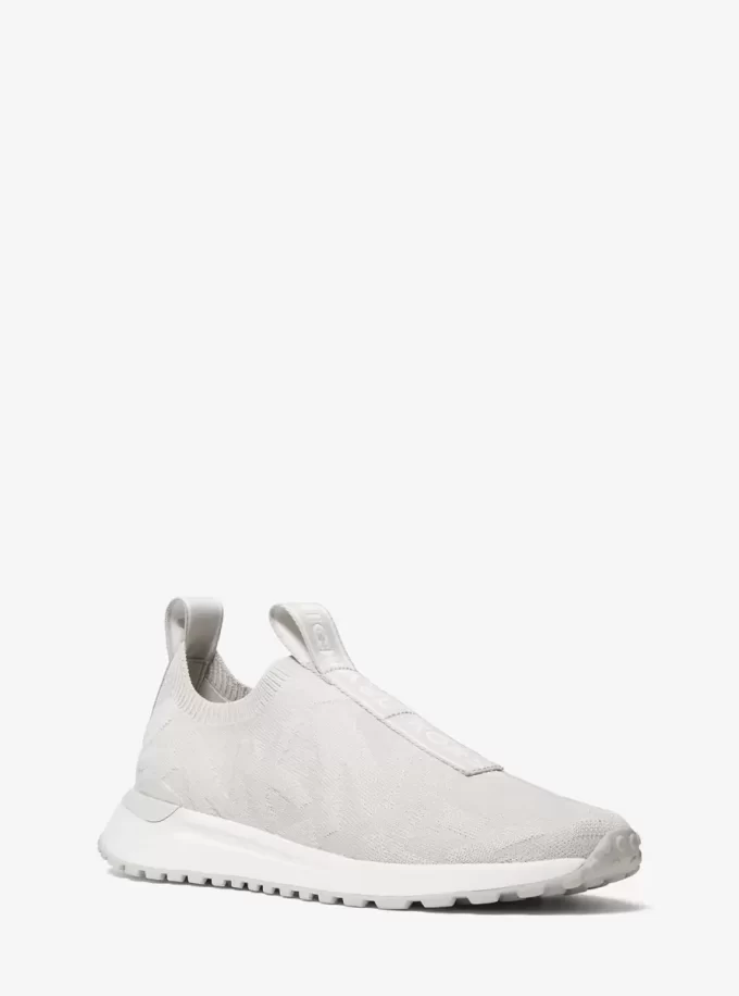 Bodie Logo Embossed Stretch Knit Slip-On Adidasy Bodie Logo Embossed Stretch Knit Slip-On Adidasy
