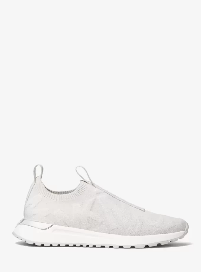 Bodie Logo Embossed Stretch Knit Slip-On Adidasy Bodie Logo Embossed Stretch Knit Slip-On Adidasy