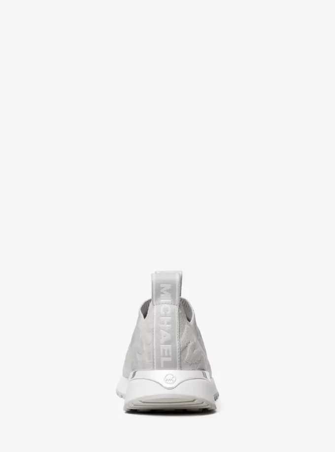 Bodie Logo Embossed Stretch Knit Slip-On Adidasy Bodie Logo Embossed Stretch Knit Slip-On Adidasy