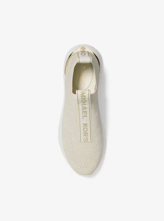 Bodie Metallic Knit Slip-On Sneaker