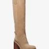 Botki Houston Suede Block Heel