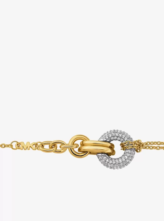 Bransoletka Pavé Interlocking Hoop Bransoletka Pavé Interlocking Hoop