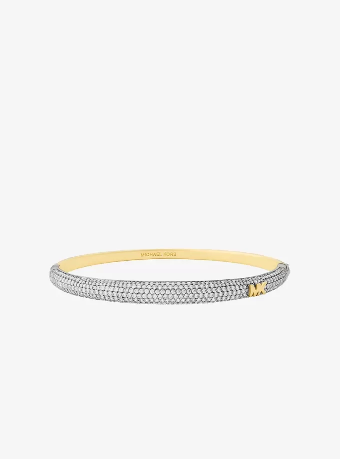 Bransoletka Pavé Two-Tone Dome