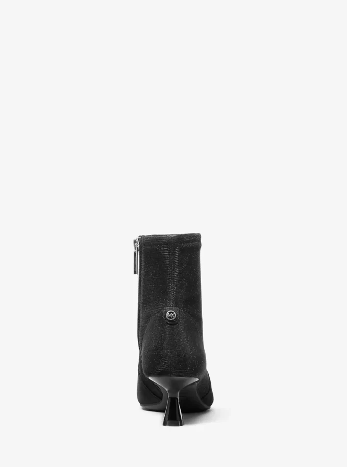 Buty Amali Glitter Chain-Mesh Kitten Boots Buty Amali Glitter Chain-Mesh Kitten Boots