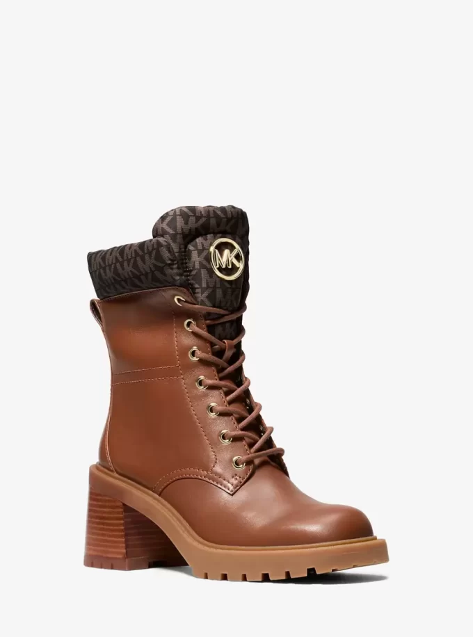 Buty bojowe Cade Leather and Signature Logo Buty bojowe Cade Leather and Signature Logo