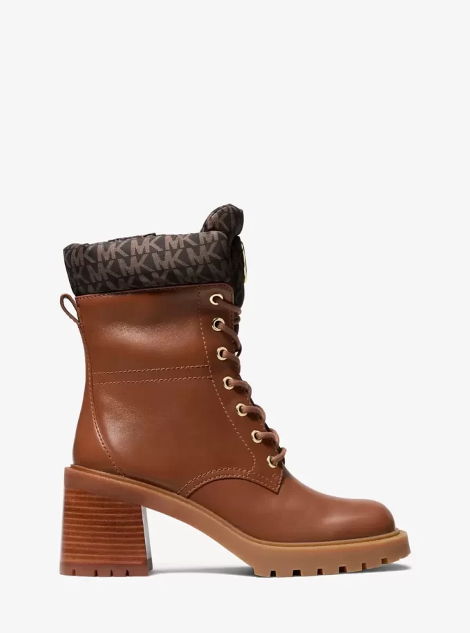 Buty bojowe Cade Leather and Signature Logo Buty bojowe Cade Leather and Signature Logo