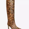Buty Darrah z nadrukiem w panterkę z cielęcej skóry Buty Darrah z nadrukiem w panterkę z cielęcej skóry