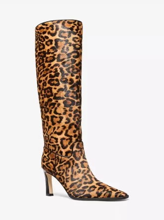 buty darrah z nadrukiem w panterk z cielcej skry 1 330x444 - Buty Darrah z nadrukiem w panterkę z cielęcej sk&oacute;ry
