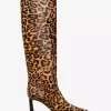 Buty Darrah z nadrukiem w panterkę z cielęcej skóry Buty Darrah z nadrukiem w panterkę z cielęcej skóry