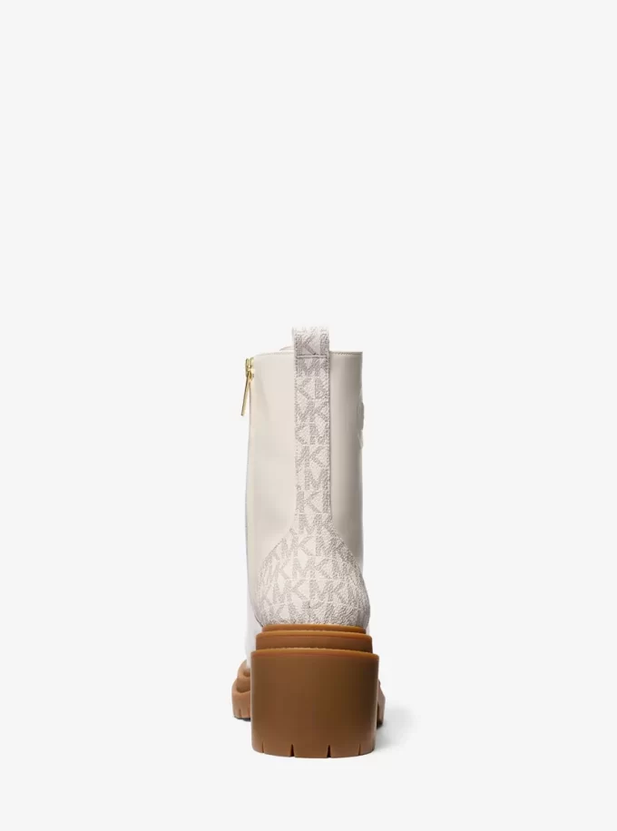 Buty Hanley ze skóry i sygnowanym logo