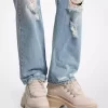 Buty na platformie Shiloh z nubuku i sztucznego futra Buty na platformie Shiloh z nubuku i sztucznego futra
