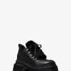 Buty na platformie Shiloh ze skóry i sztucznego futra Buty na platformie Shiloh ze skóry i sztucznego futra
