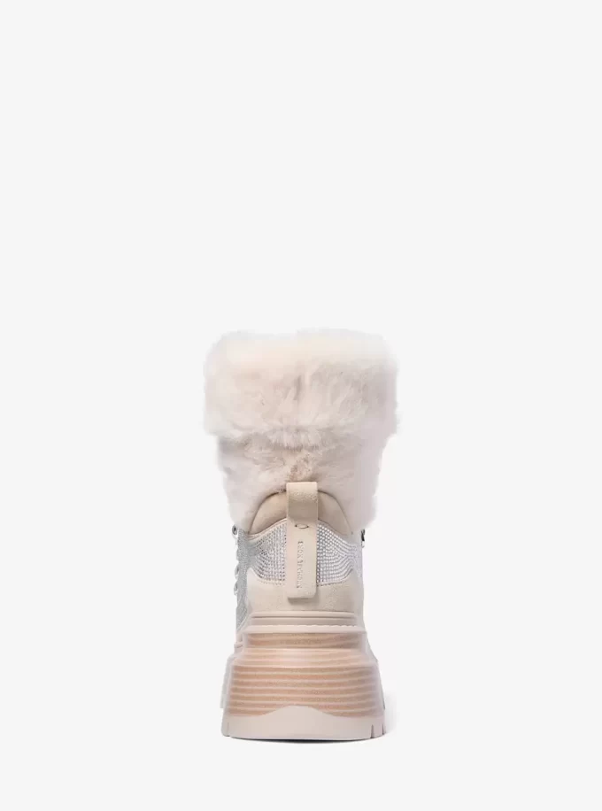 Buty Shiloh Embellished Mixed-Media Buty Shiloh Embellished Mixed-Media