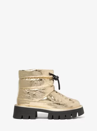 Buty skórzane Barton Crackled Metallic