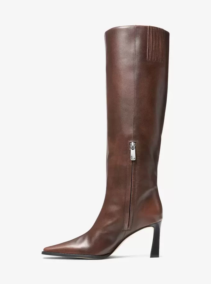 Buty skórzane Darrah Burnished
