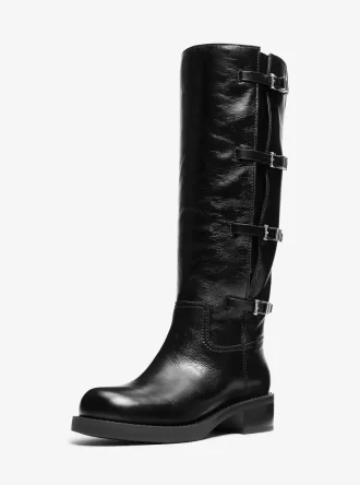 Buty skórzane Darrington Crackled