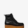 Buty skórzane Kenny na platformie Buty skórzane Kenny na platformie