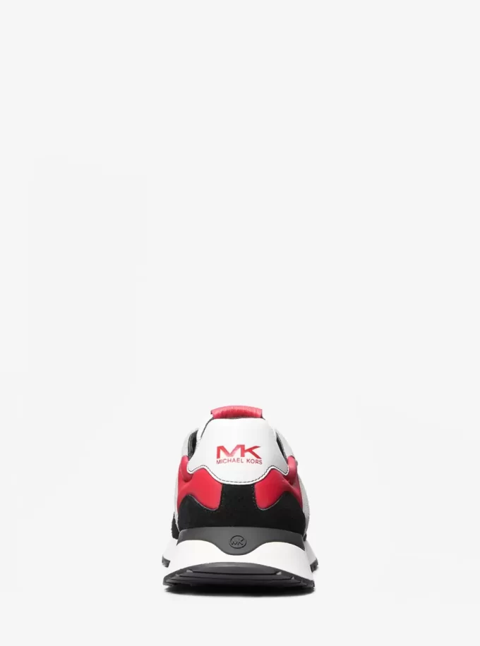 Buty sportowe Dax Color-Block ze skóry i zamszu Buty sportowe Dax Color-Block ze skóry i zamszu