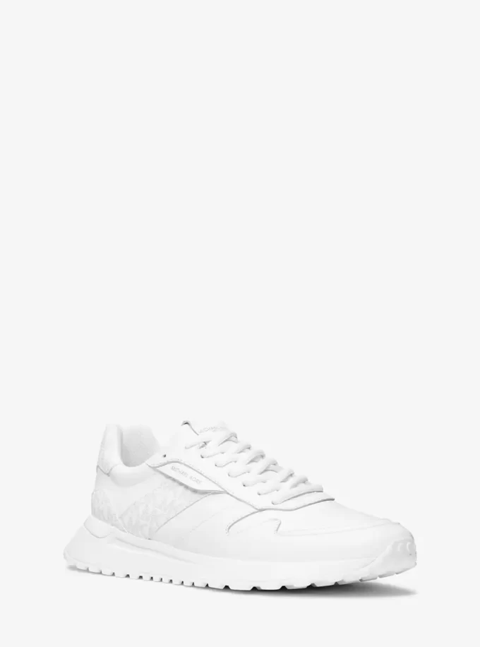 Buty sportowe Dax Pebbled Leather and Logo Buty sportowe Dax Pebbled Leather and Logo