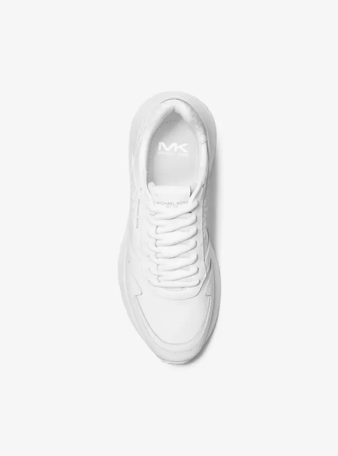Buty sportowe Dax Pebbled Leather and Logo Buty sportowe Dax Pebbled Leather and Logo