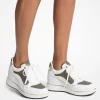 Buty sportowe na koturnie ze skóry z logo Emmy Buty sportowe na koturnie ze skóry z logo Emmy