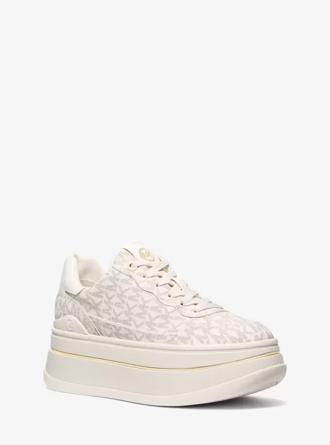 Buty sportowe na platformie z logo Hayes Signature Buty sportowe na platformie z logo Hayes Signature
