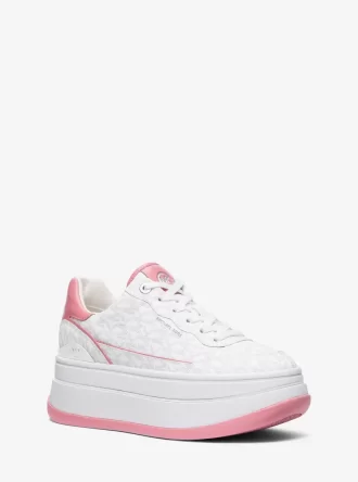 Buty sportowe na platformie z logo Hayes Signature