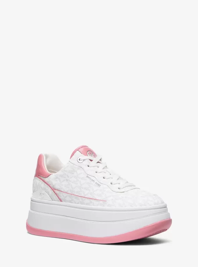 Buty sportowe na platformie z logo Hayes Signature Buty sportowe na platformie z logo Hayes Signature