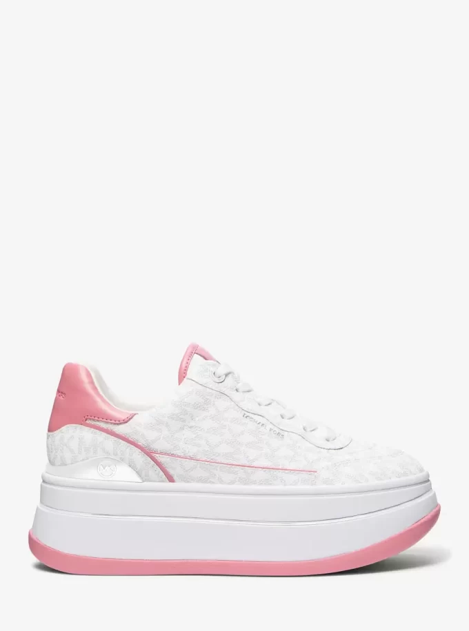 Buty sportowe na platformie z logo Hayes Signature Buty sportowe na platformie z logo Hayes Signature