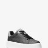 Buty sportowe Romey Metallic Two-Tone na platformie z logo Signature Buty sportowe Romey Metallic Two-Tone na platformie z logo Signature