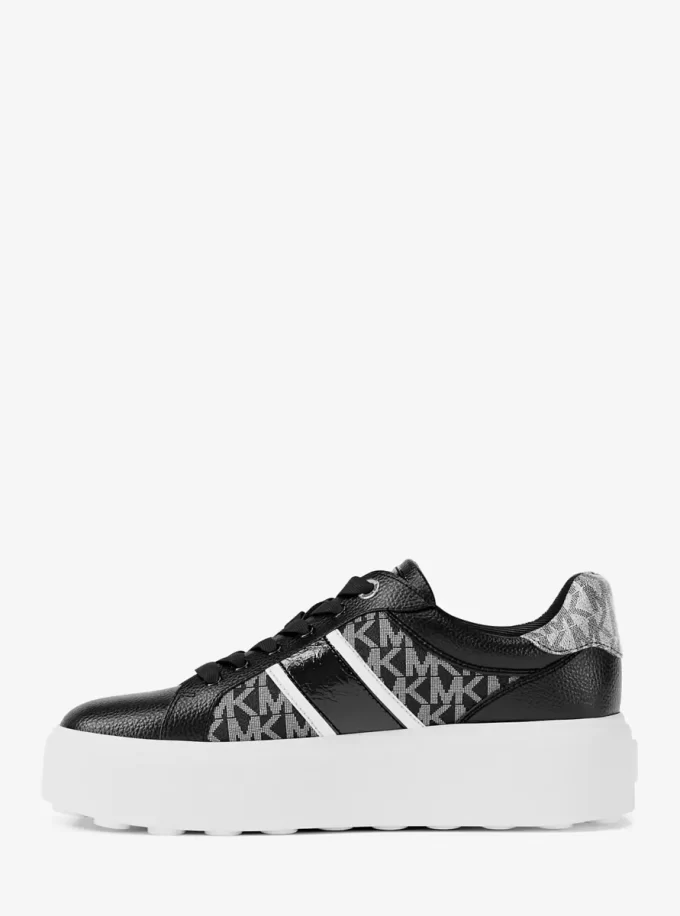 Buty sportowe Romey Signature Logo Stripe Platform Sneaker Buty sportowe Romey Signature Logo Stripe Platform Sneaker