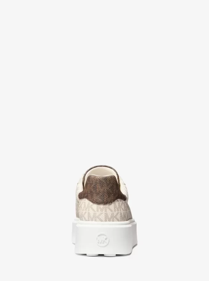 Buty sportowe Romey Two-Tone Platform Sneaker z logo Buty sportowe Romey Two-Tone Platform Sneaker z logo