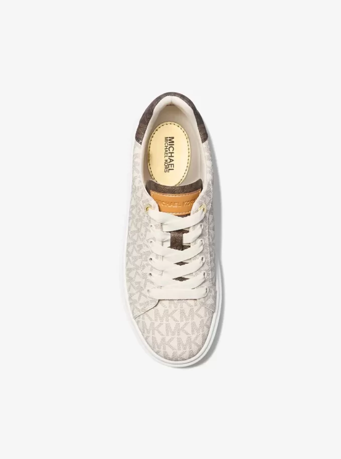 Buty sportowe Romey Two-Tone Platform Sneaker z logo Buty sportowe Romey Two-Tone Platform Sneaker z logo