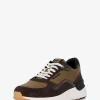 Buty sportowe Trevor ze skóry i sznurka twill Buty sportowe Trevor ze skóry i sznurka twill