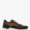 Buty sportowe Trevor ze skóry i sznurka twill Buty sportowe Trevor ze skóry i sznurka twill