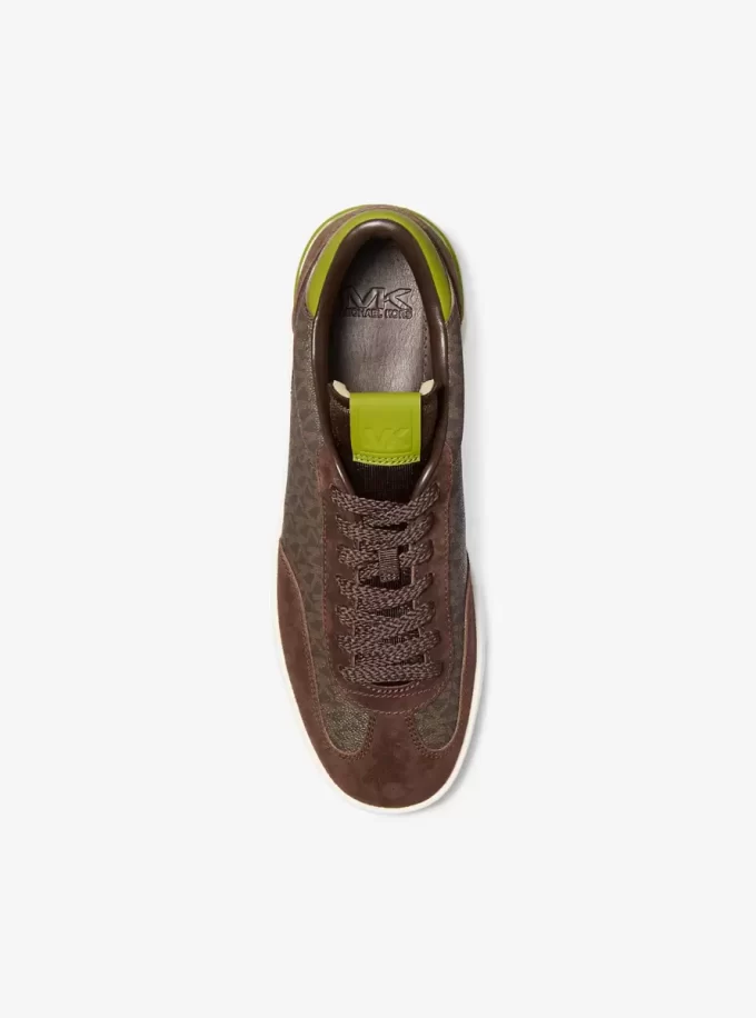 Buty sportowe z logo Wilton Signature