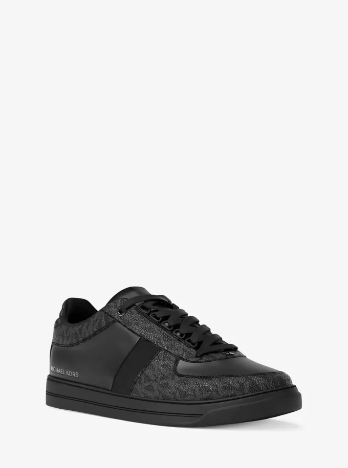 Buty sportowe ze skóry i logo Brady Signature Buty sportowe ze skóry i logo Brady Signature