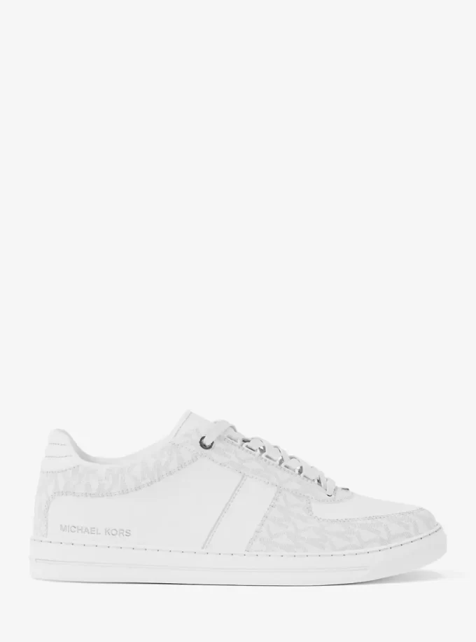 Buty sportowe ze skóry i logo Brady Signature Buty sportowe ze skóry i logo Brady Signature
