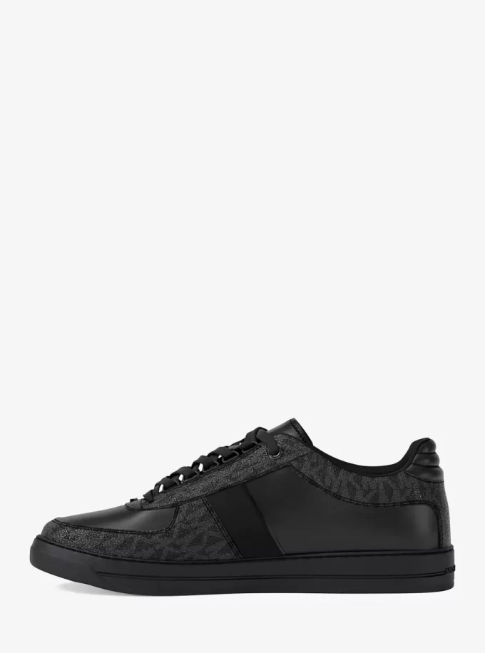 Buty sportowe ze skóry i logo Brady Signature Buty sportowe ze skóry i logo Brady Signature