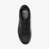 Buty sportowe ze skóry i logo Keating