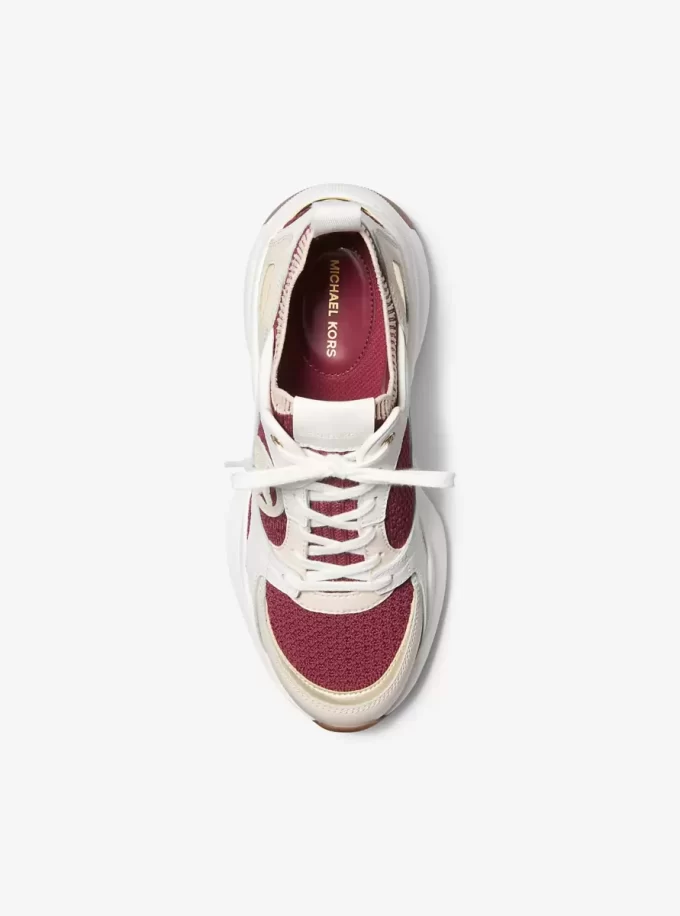 Buty sportowe Zuma Color-Block ze skóry i dzianiny Buty sportowe Zuma Color-Block ze skóry i dzianiny