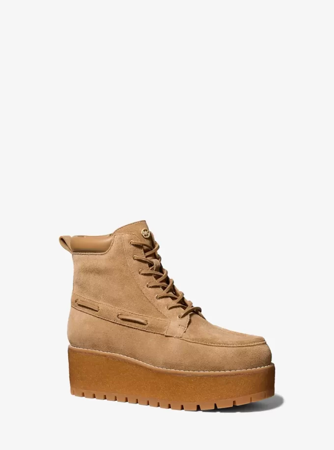 Buty zamszowe na platformie Kenny Buty zamszowe na platformie Kenny
