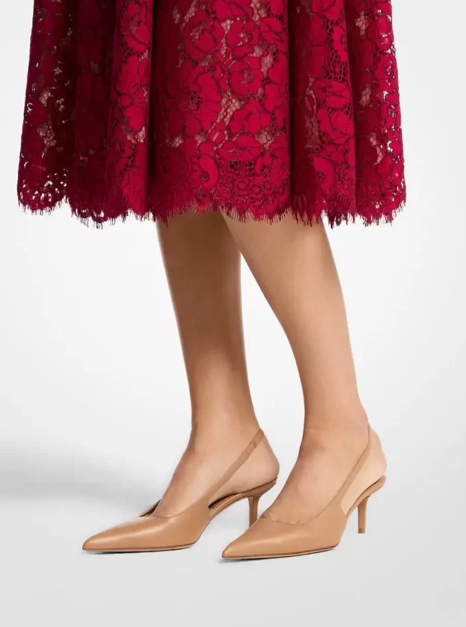 Czółenka Emma Leather Slingback Czółenka Emma Leather Slingback