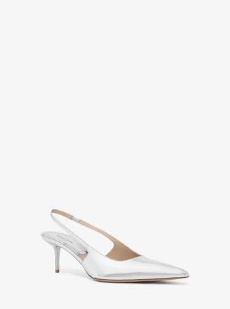 Czółenka Emma Metallic Leather Slingback Czółenka Emma Metallic Leather Slingback